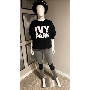 IVY PARK Logo Sweatshirt, Size L.